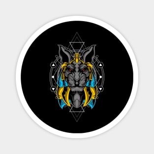 god of anubis Magnet